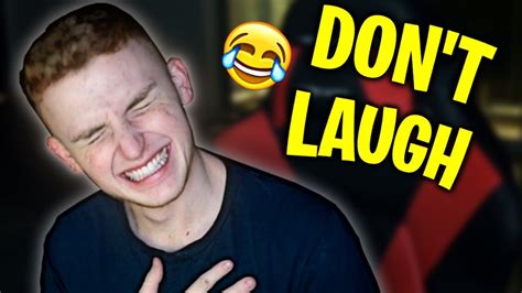 laugh try not to laugh|try not to laugh extremely hard.